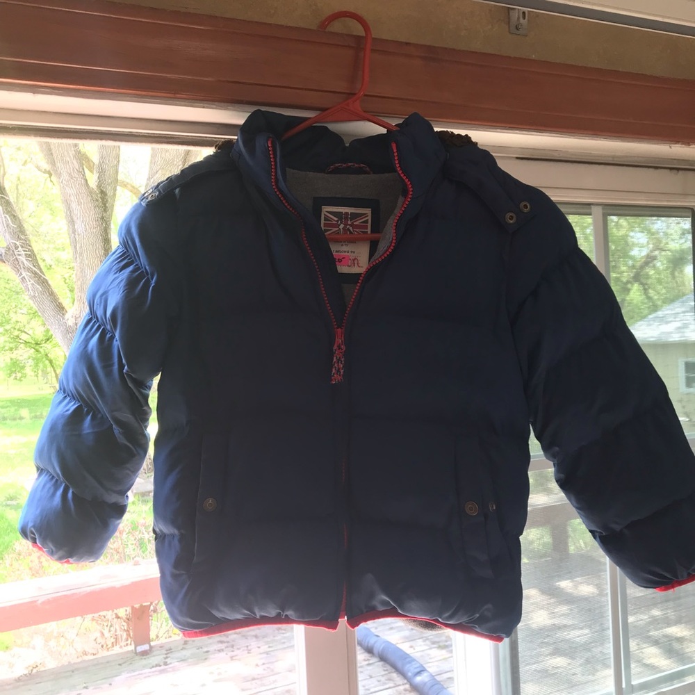 Mini Boden boys winter coat
